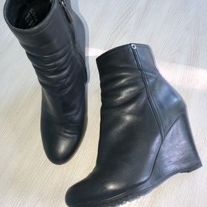 Prada Linea Rossa Wedge Ankle Bootie